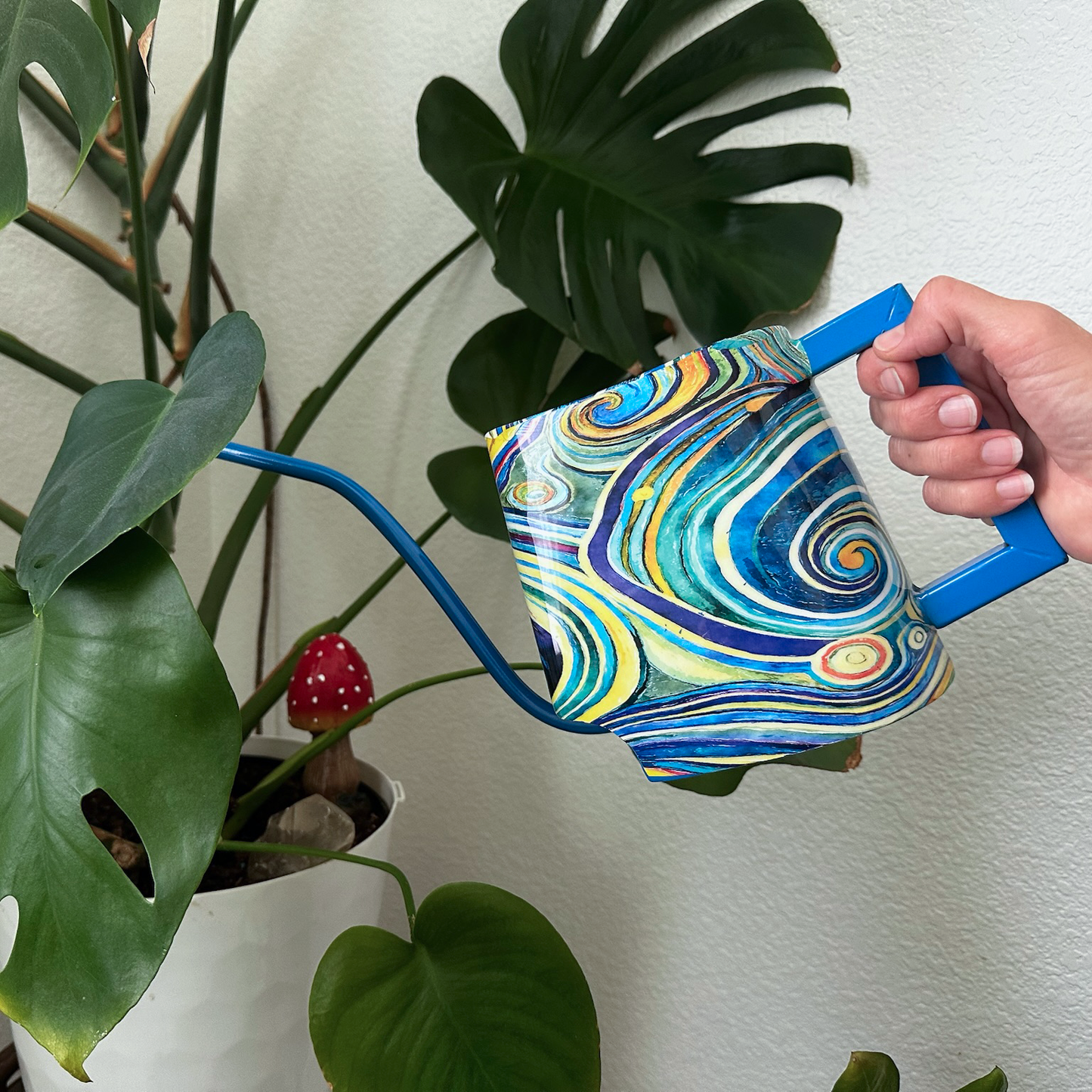 Ros Indoor Watering Can - Waves - 1.5L
